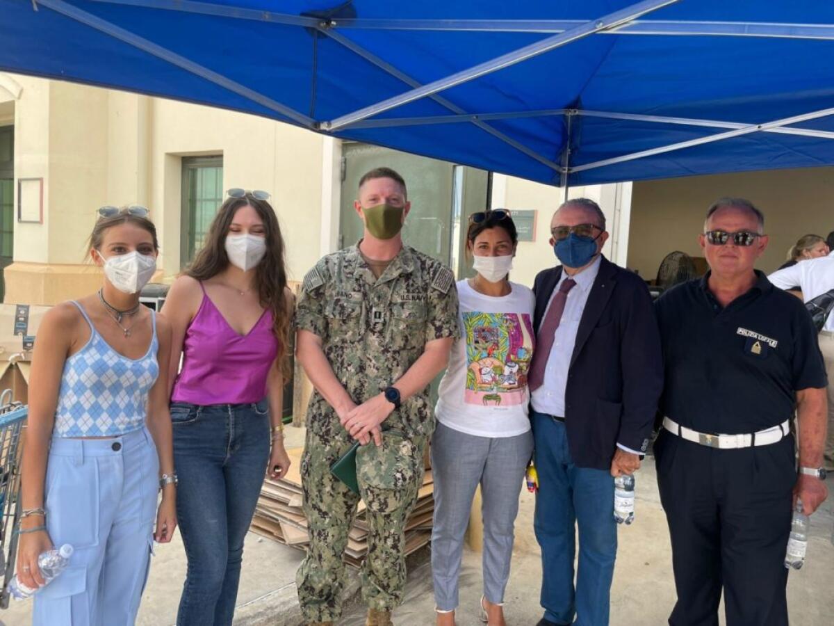 PATERNÒ SOLIDALE, CONSEGNATI ALLA BASE DI SIGONELLA  GLI AIUTI AI PROFUGHI AFGANI. - 