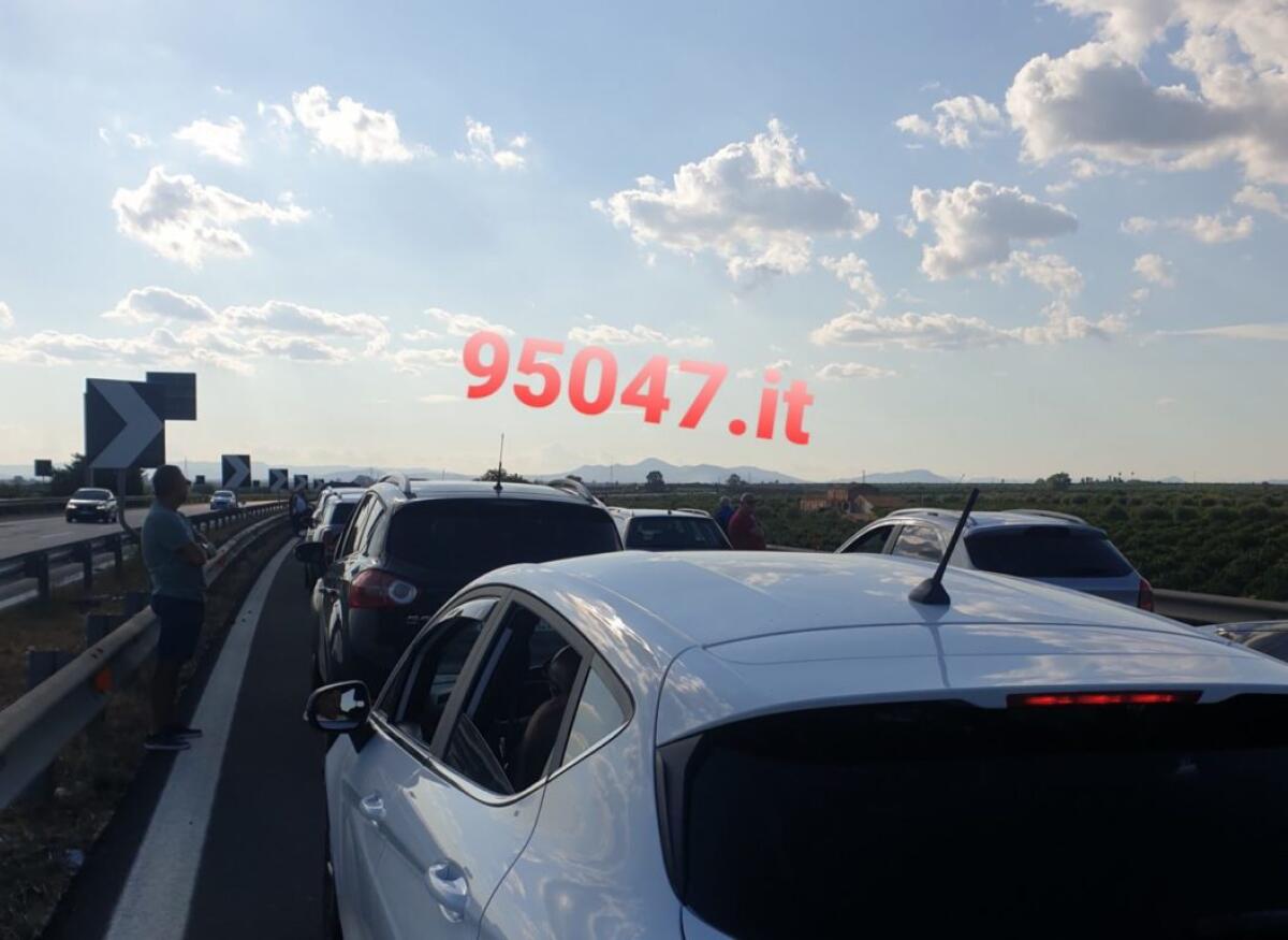 GRAVE INCIDENTE SULL'A19 IN TERRITORIO DI BELPASSO - 