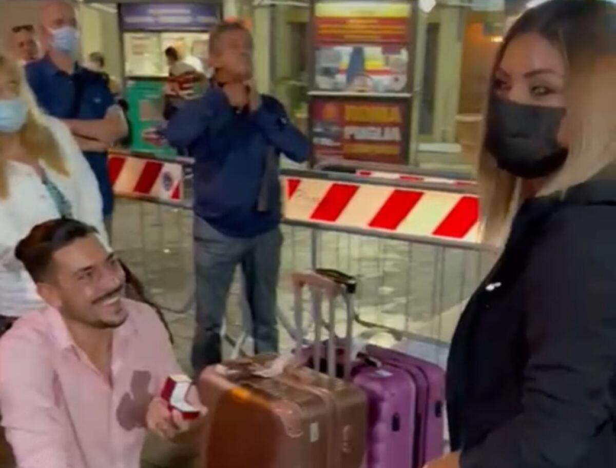 CATANIA: RICHIESTA DI MATRIMONIO TRA PATERNESI AL VOLO… - 