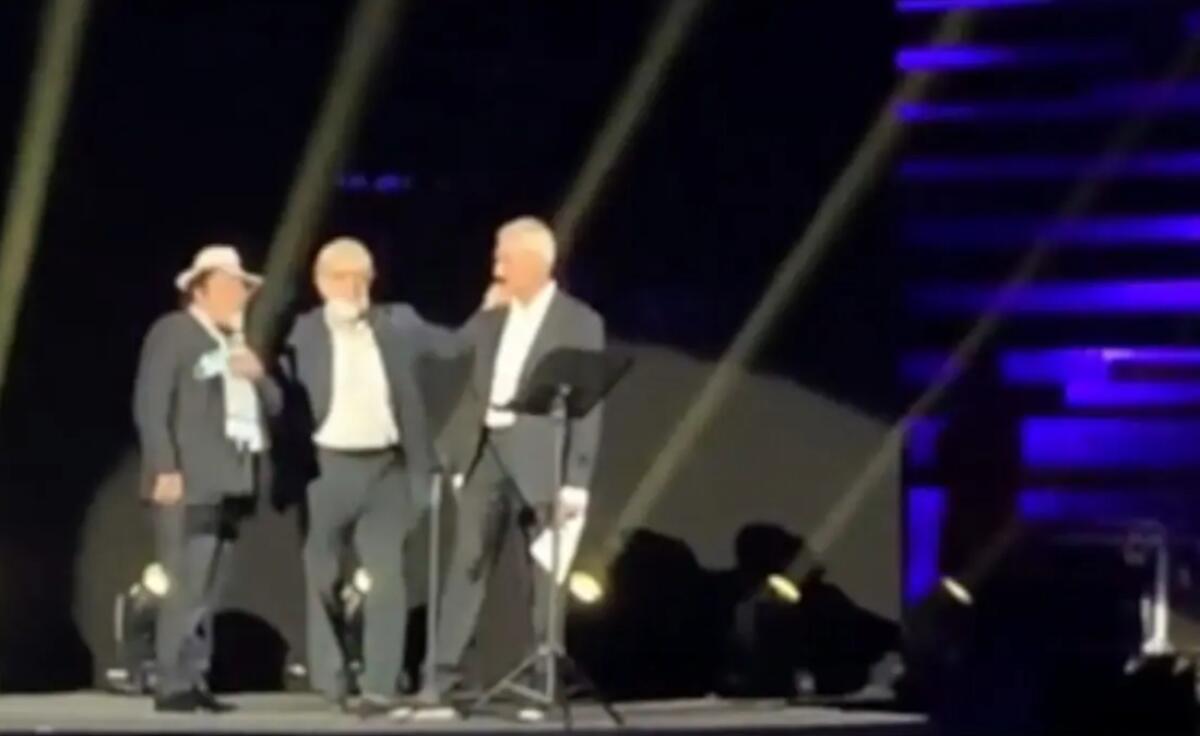 AL BANO E SGARBI FISCHIATI IERI DURANTE IL CONCERTO PER BATTIATO, ABBANDONANO IL PALCO - 
