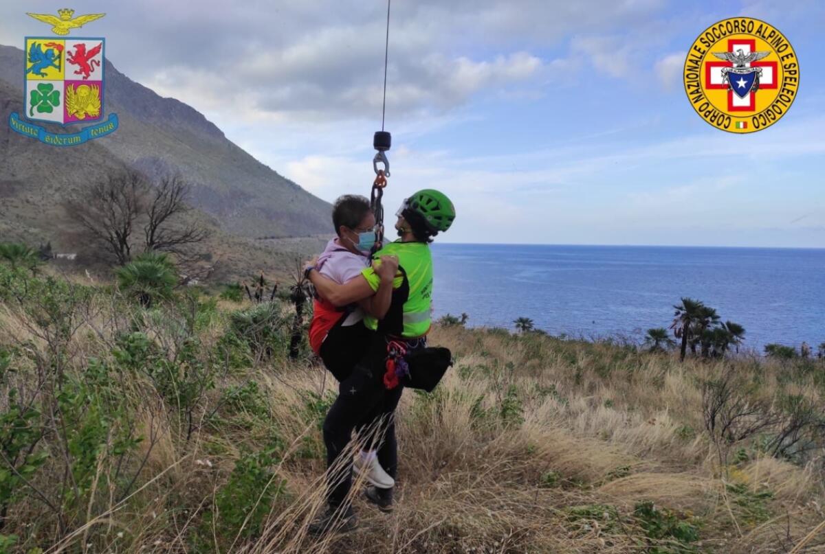 BIMBA DI 10 ANNI FERITA NELLA RISERVA DELLO ZINGARO. SALVATA DAL SOCCORSO ALPINO - 