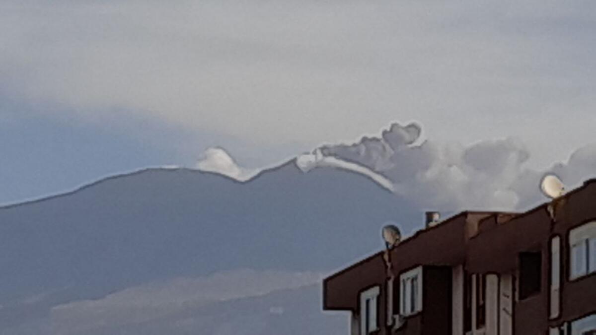 RITORNA A FARSI SENTIRE L'ETNA. TREMORE VULCANICO A LIVELLI ALTI - 