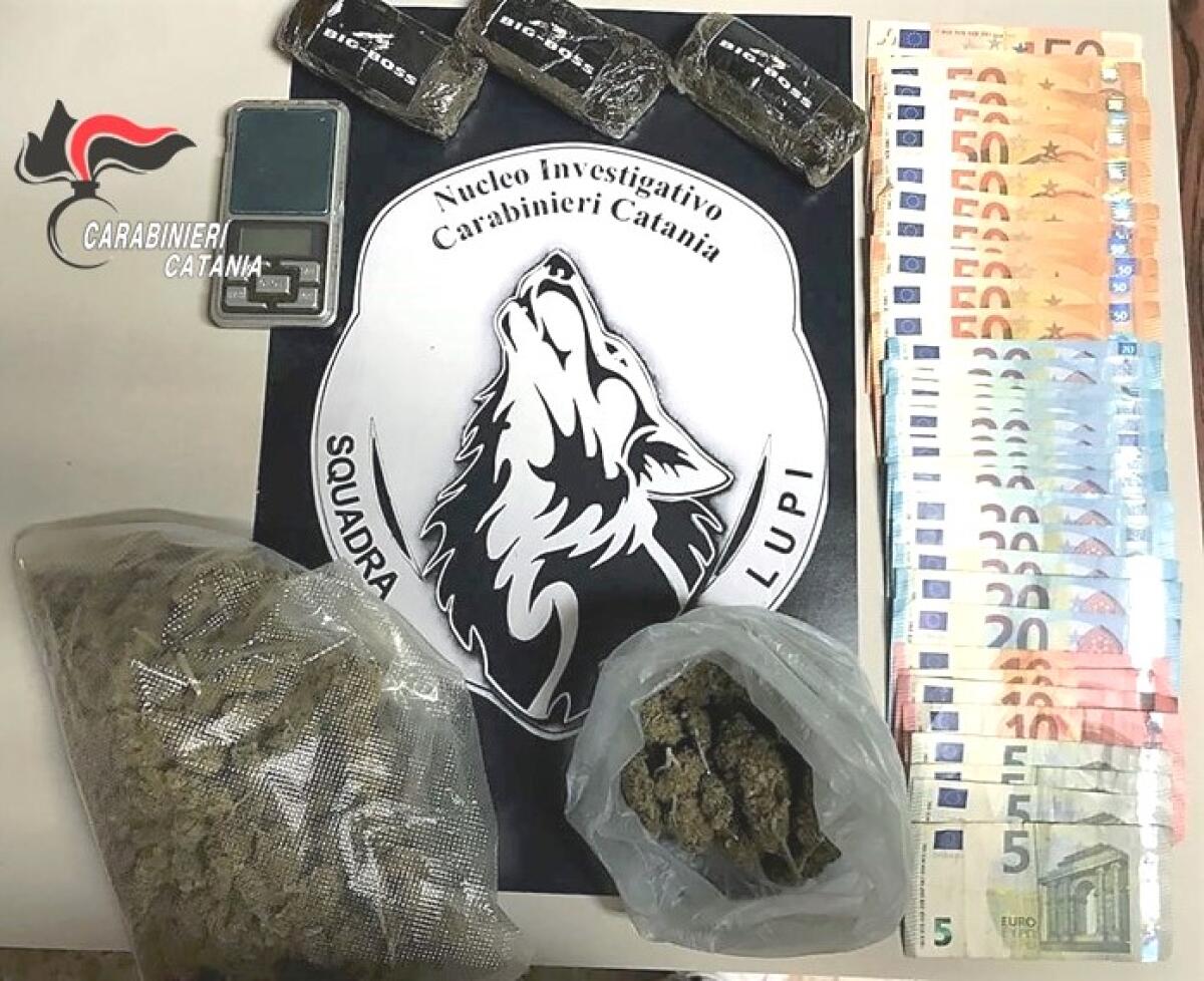 CATANIA. SORPRESO DAI LUPI CON LA DROGA IN CUCINA: ARRESTATO - 