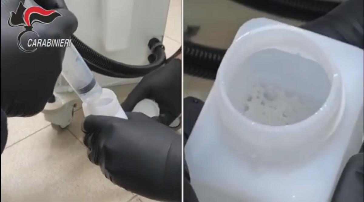 SANIFICAVANO OSPEDALI E GUARDIA MEDICA CON ACQUA. INDAGATI SETTE DIPENDENTI DI UNA  COOPERATIVA SICILIANA - 