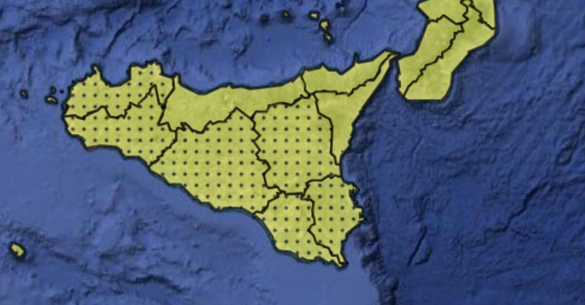 METEO: DOMENICA "GIALLA" PER LA SICILIA - 