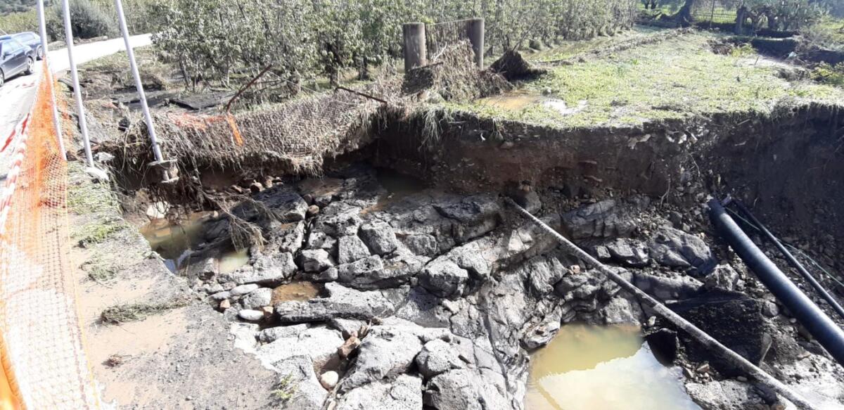 MALTEMPO, A BRONTE DANNI PER CINQUE MILIONI DI EURO - 