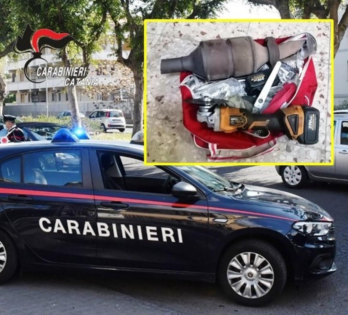 CATANIA. PERSEVERA NEL FURTO DI CATALIZZATORI: ARRESTATO - 