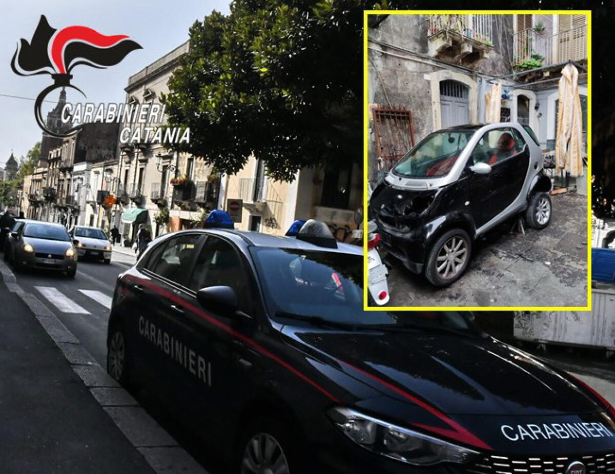 CATANIA. BECCATO MENTRE MONTA I CERCHI RUBATI: INSEGUITO E DENUNCIATO - 