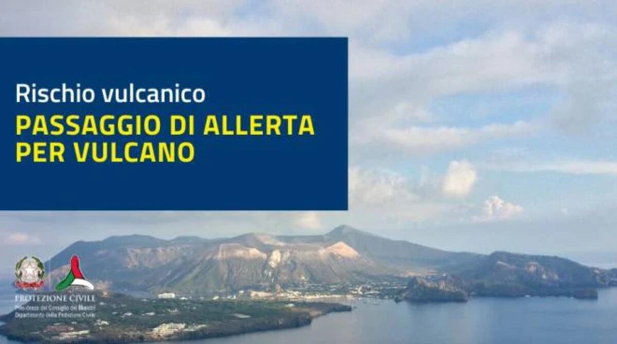 VULCANO EOLIE, ALLERTA GIALLA. "VALORI FUORI NORMA. ULTIMA ERUZIONE PIÙ DI 130 ANNI FA - 
