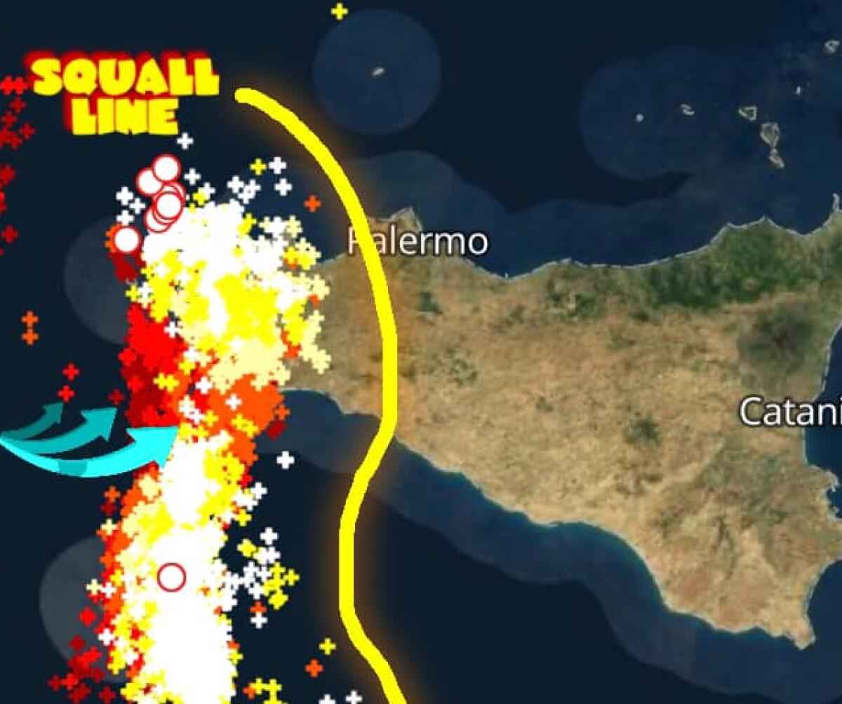 ALLERTA METEO ARANCIONE ESTESA IN TUTTA LA SICILIA, SCATTA IL PREALLARME DELLA PROTEZIONE CIVILE - 