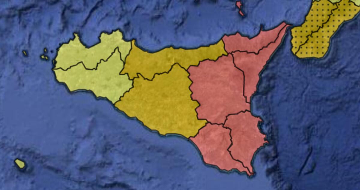 CICLONE APOLLO PUNTA LA SICILIA: EMESSA ALLERTA METEO ROSSA SULLA SICILIA ORIENTALE - 