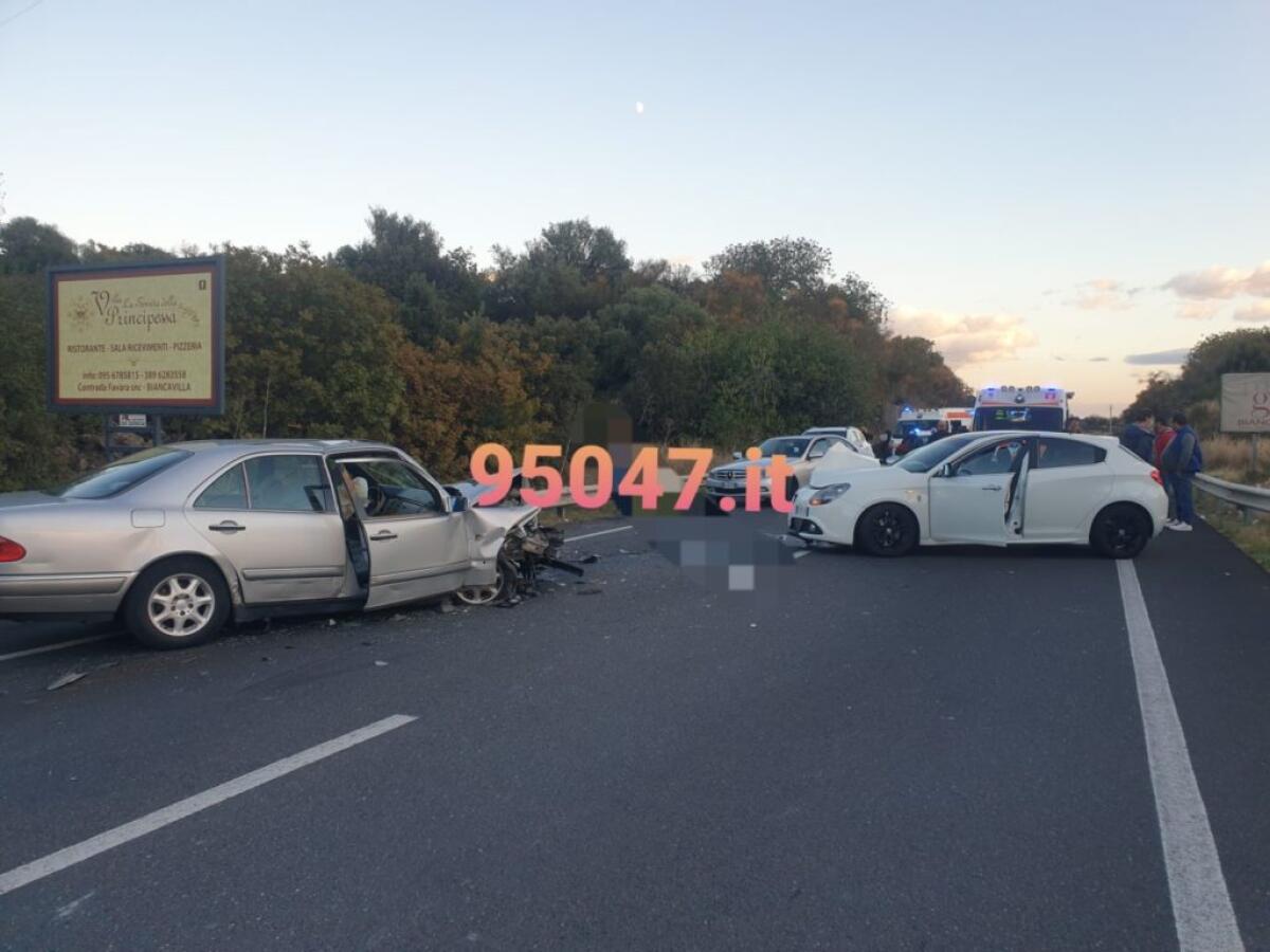 GRAVE INCIDENTE SULLA SS284 A SCALILLI - 