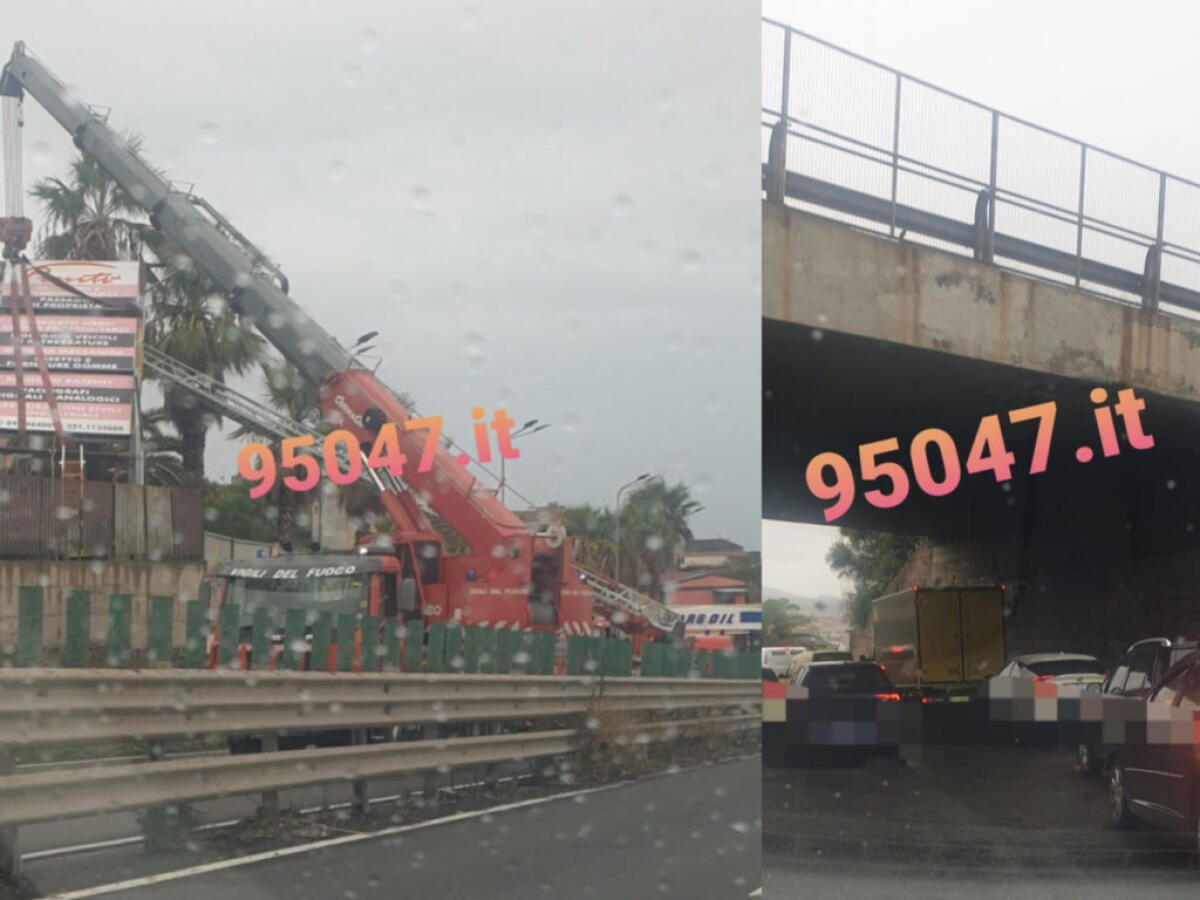 SS121 RIAPERTA NEL TRATTO DI MISTERBIANCO, TRAFFICO REGOLARE - 