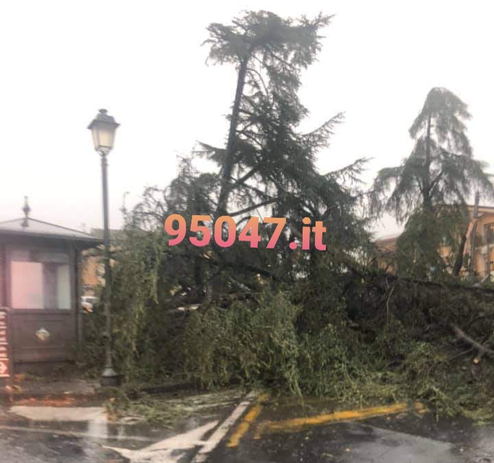 FORTE NUBIFRAGIO A CATANIA GRAVI DANNI E FERITI