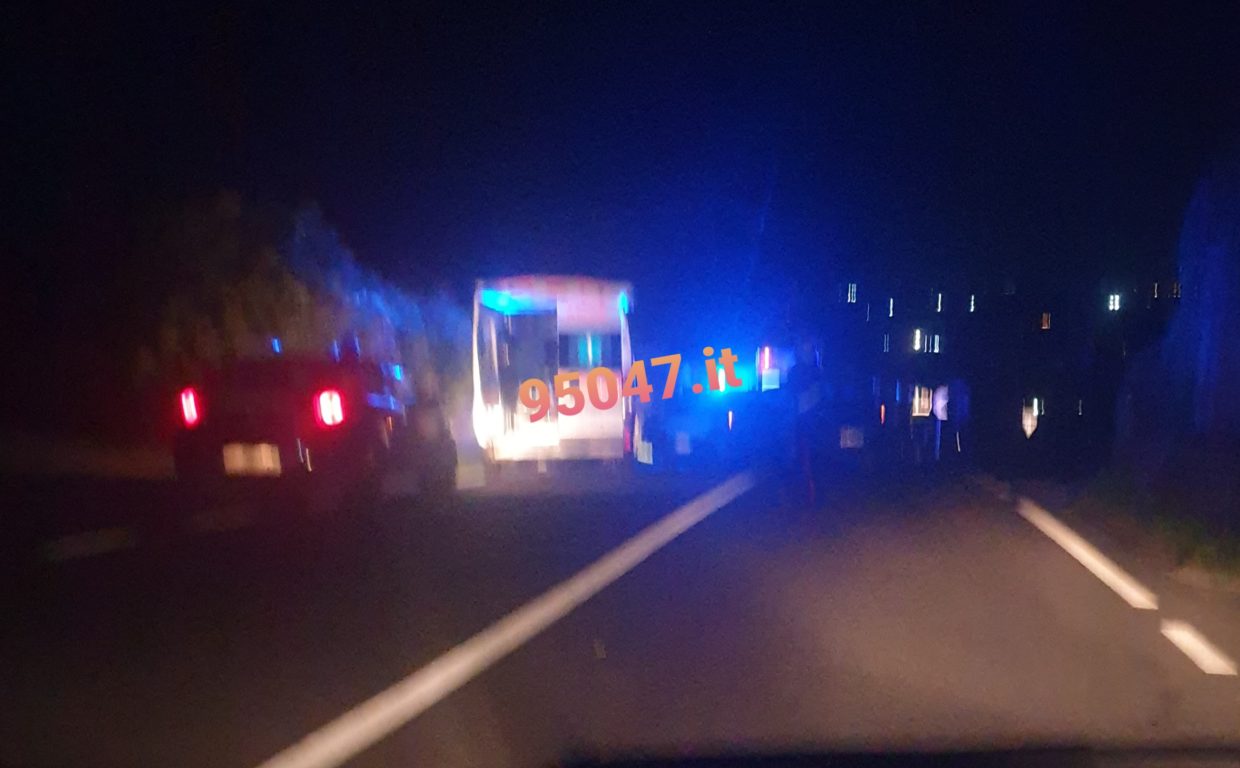 SCONTRO TRA DUE AUTOVETTURE SULLA VECCHIA SS121, FERITI