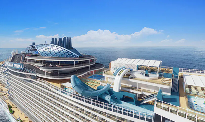 LA PISTA DA GO-KART SULLA NAVE DA CROCIERA, SARÀ LA PISTA PIÙ LUNGA DEL MONDO