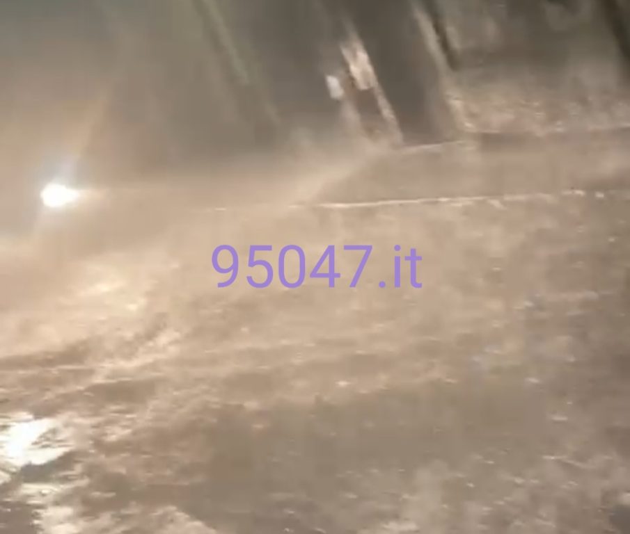 NUBIFRAGIO IERI A PATERNÒ, NUMERI IMPRESSIONANTI: 120 MM IN TRE ORE. OGGI SCUOLE PARCHI E CIMITERI CHIUSI