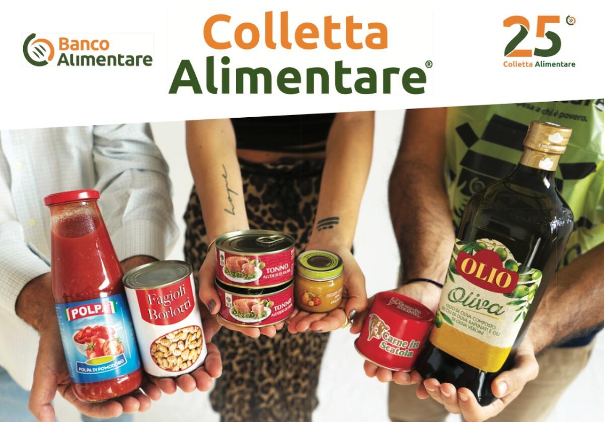DOMANI, SABATO 27 NOVEMBRE,  È IL GIORNO DELLA COLLETTA ALIMENTARE - 
