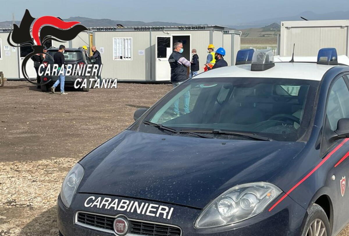 PATERNO': CANTIERE DI LAVORO SENZA REGOLE DI SICUREZZA, MULTA DI 3.500 EURO - 