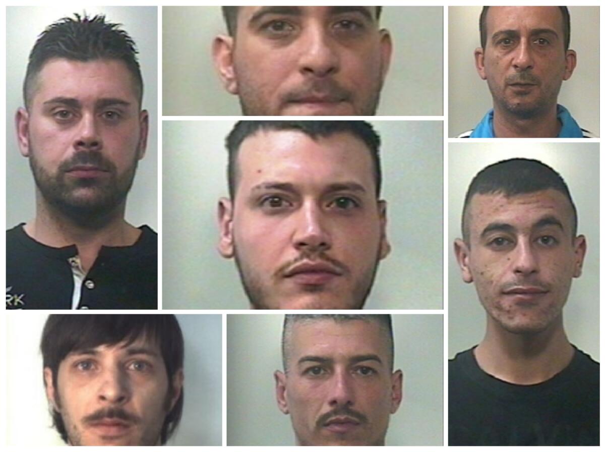 CATANIA: OPERAZIONE “POLARIS”: IN CARCERE ALTRI 7 APPARTENENTI ALL’ORGANIZZAZIONE NOMI FOTO - 