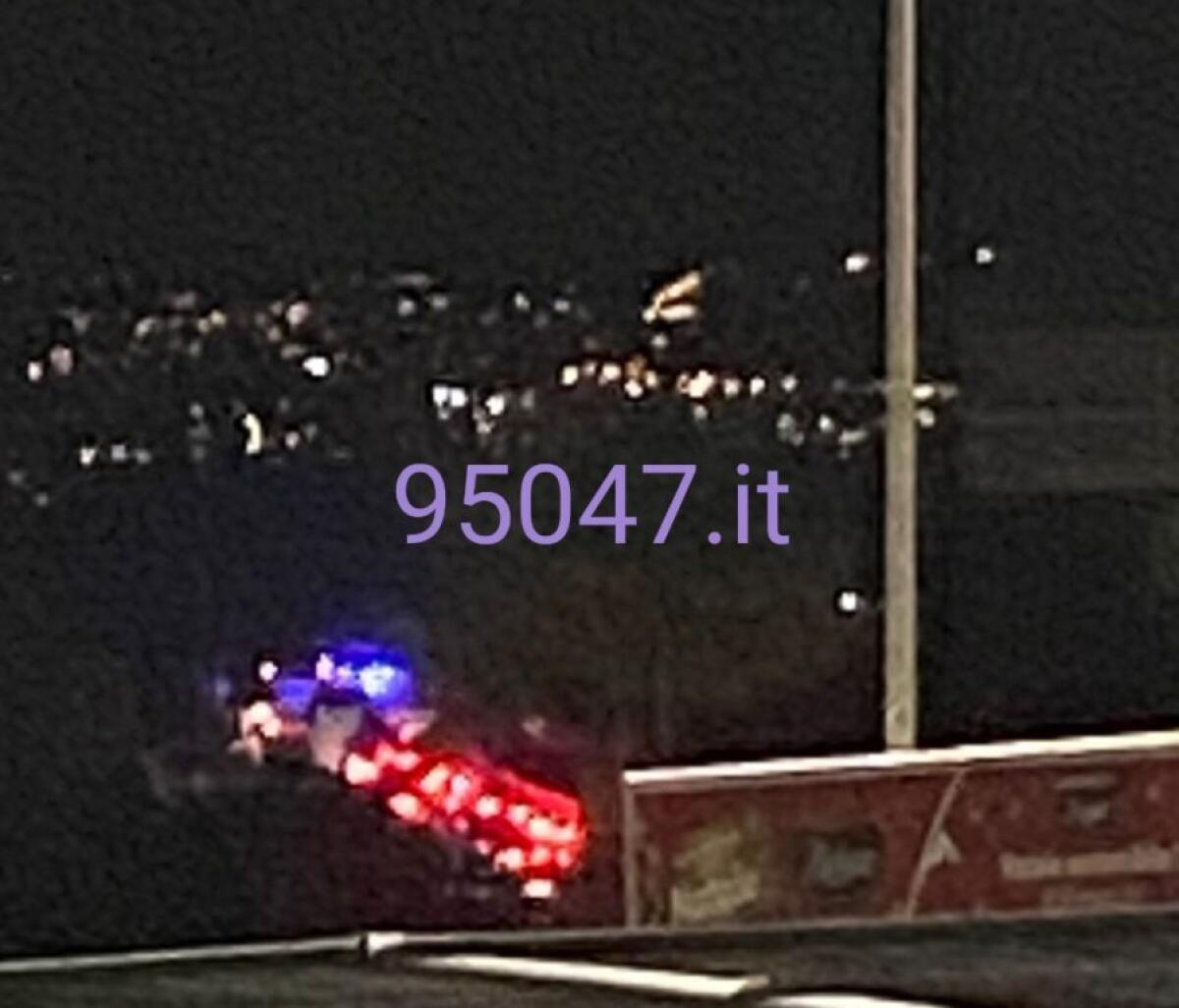 GRAVE INCIDENTE NEI PRESSI DELLO SVINCOLO PATERNO', SOCCORSI SUL POSTO - 