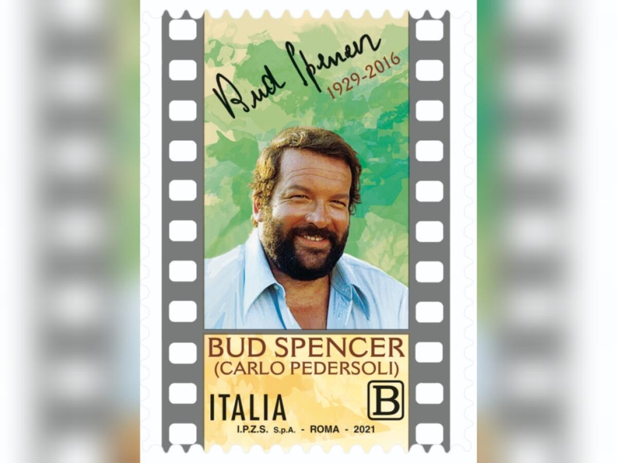 POSTE ITALIANE, ECCO IL FRANCOBOLLO DEDICATO A BUD SPENCER - 
