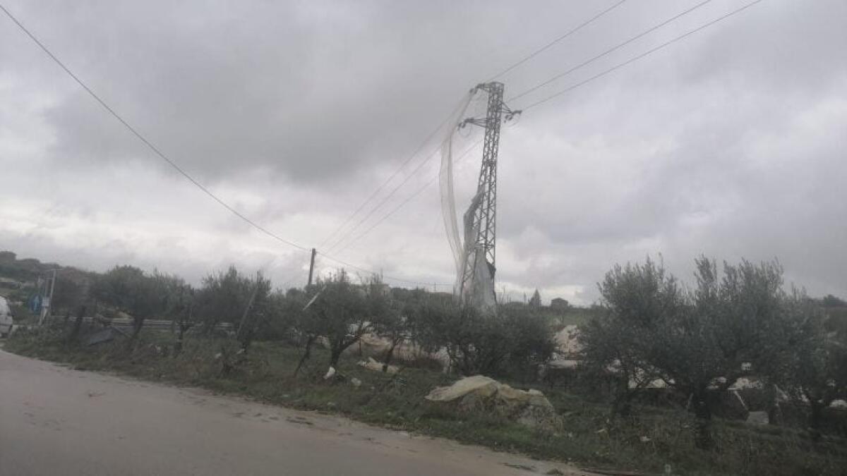 SICILIA, TROMBA D’ARIA A CANICATTÌ - 