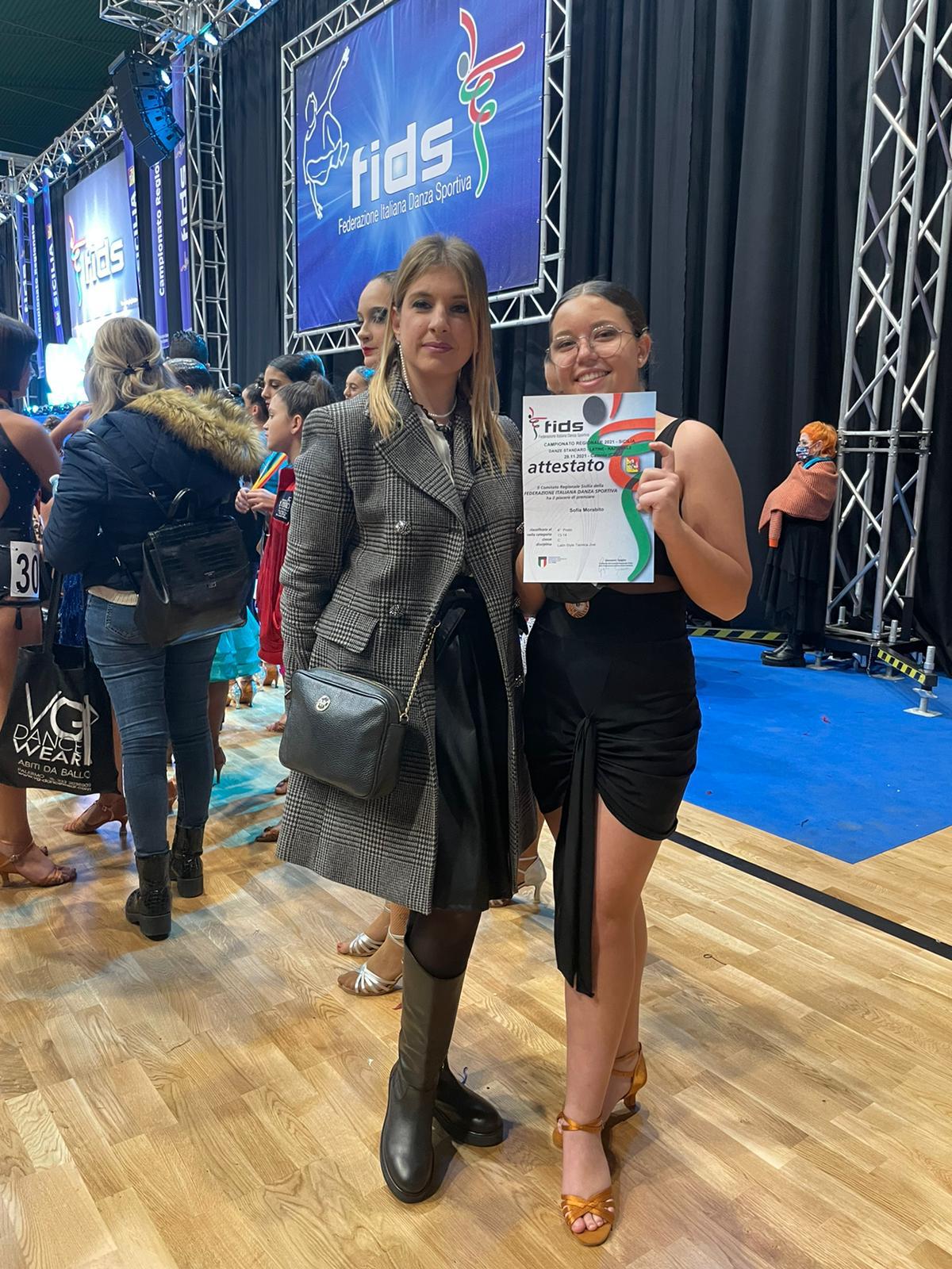 OTTIMI RISULTATI AL CAMPIONATO REGIONALE FIDS SICILIA 2021 PER FUTURA STUDIO DI PATERNO'