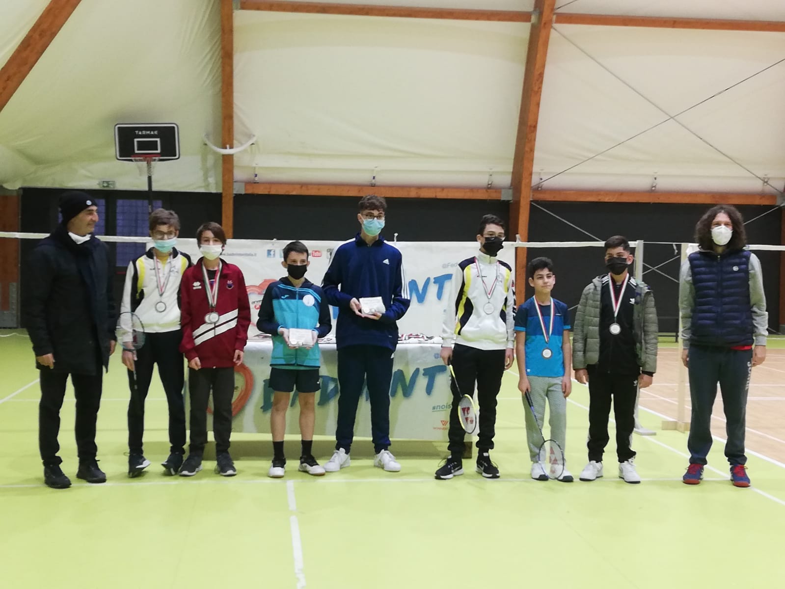 TERZA EDIZIONE DEL TROFEO DELL'ETNA DI BADMINTON