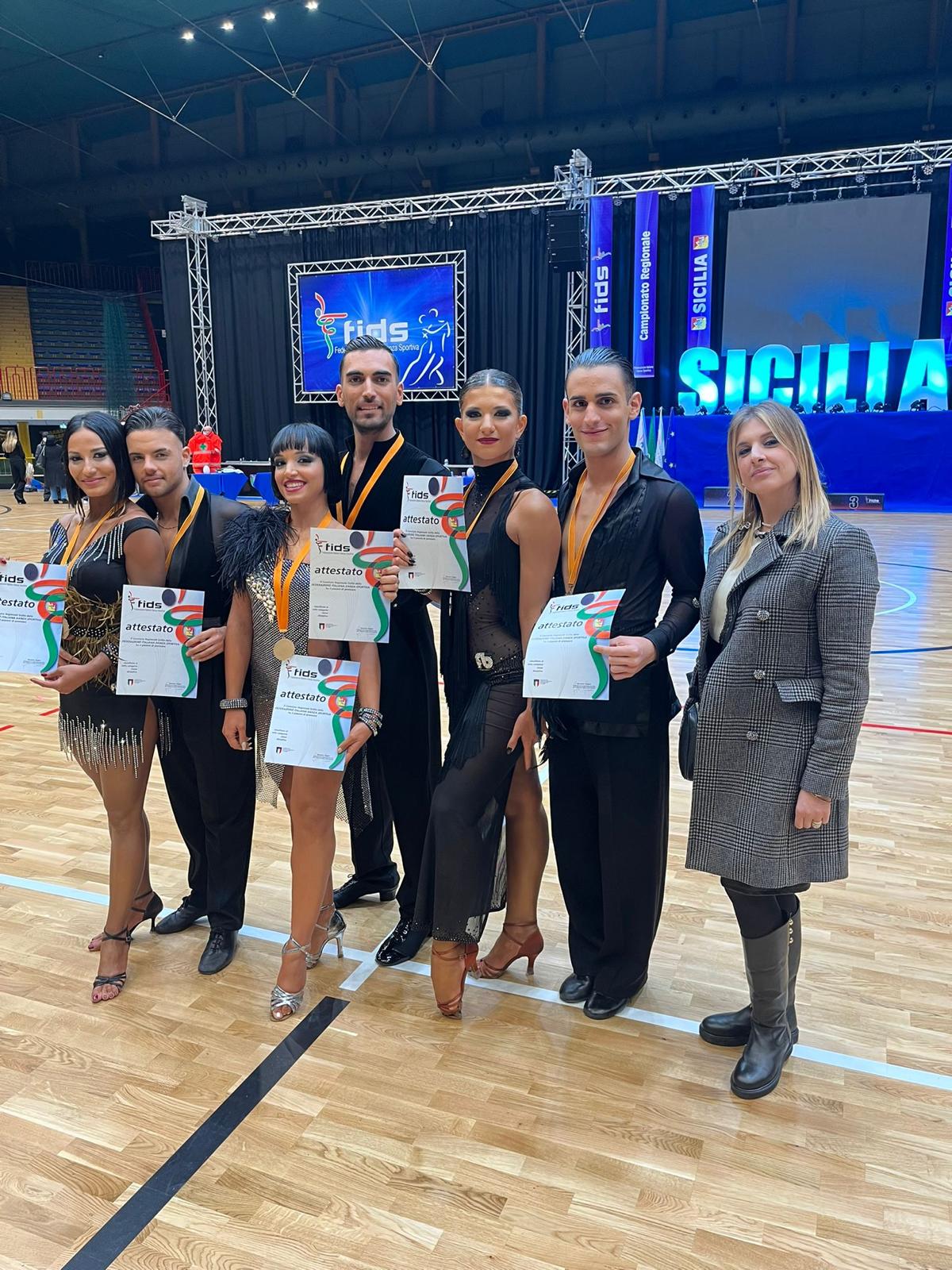 OTTIMI RISULTATI AL CAMPIONATO REGIONALE FIDS SICILIA 2021 PER FUTURA STUDIO DI PATERNO'