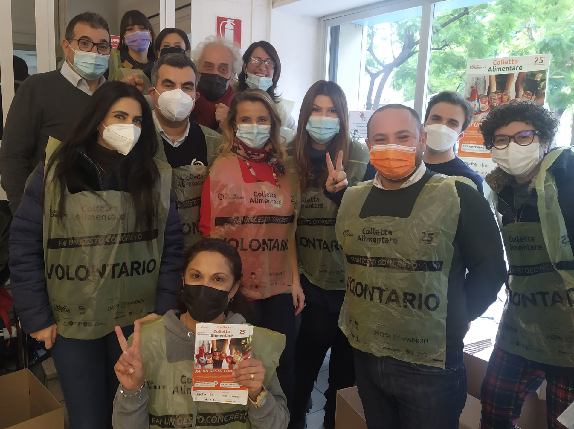 COLLETTA ALIMENTARE, A CATANIA PARTECIPANO L'ARCIVESCOVO GRISTINA E L'EX CALCIATORE BIAGIANTI