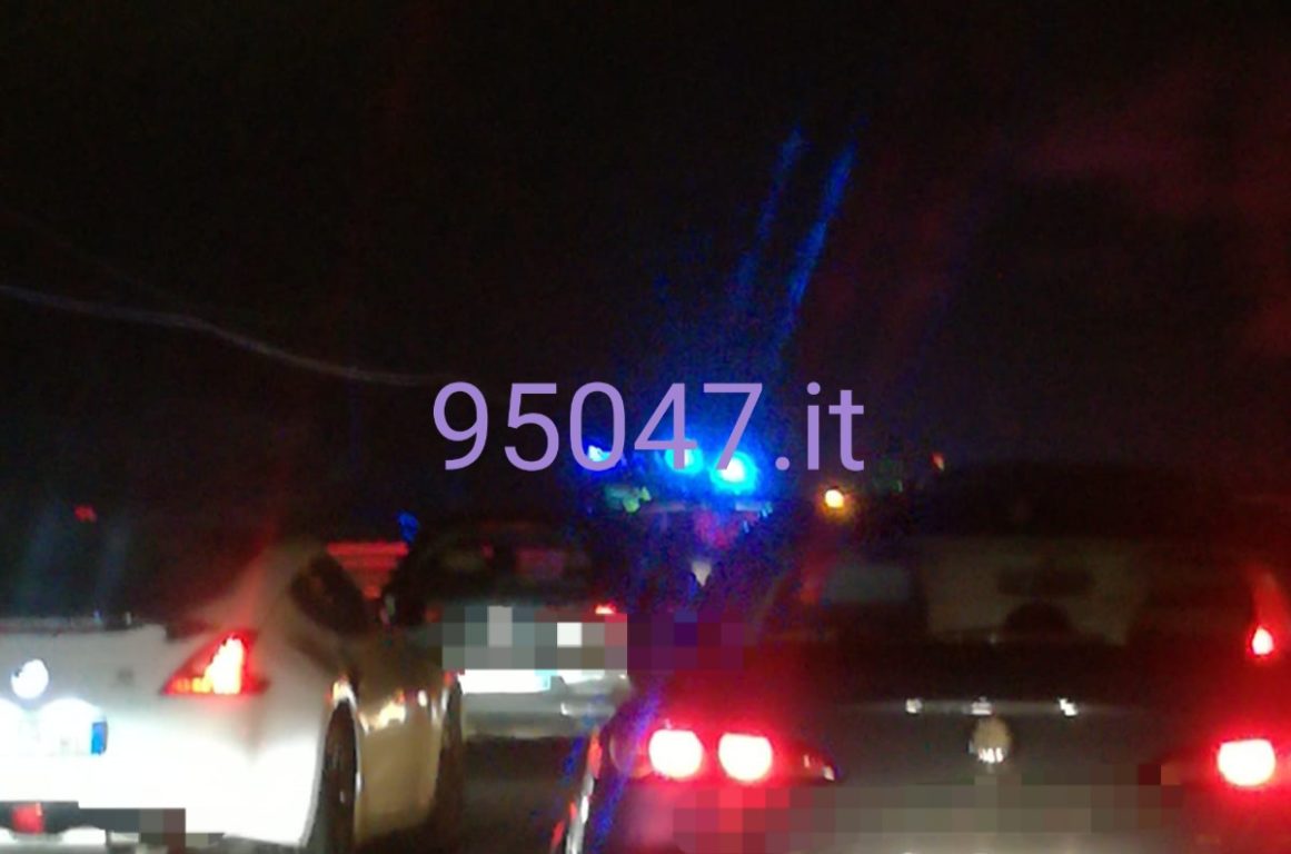 TAMPONAMENTO SULLA SS121 A PALAZZOLO, CODE DIREZIONE CATANIA