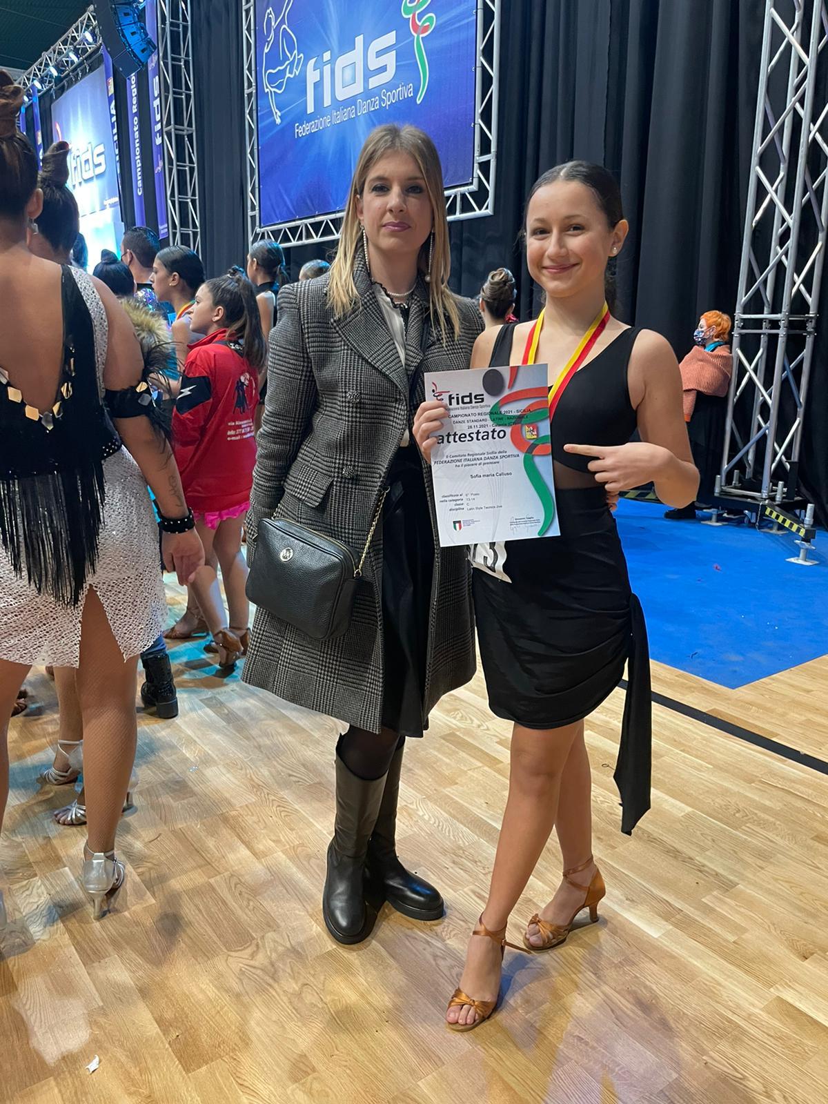 OTTIMI RISULTATI AL CAMPIONATO REGIONALE FIDS SICILIA 2021 PER FUTURA STUDIO DI PATERNO'