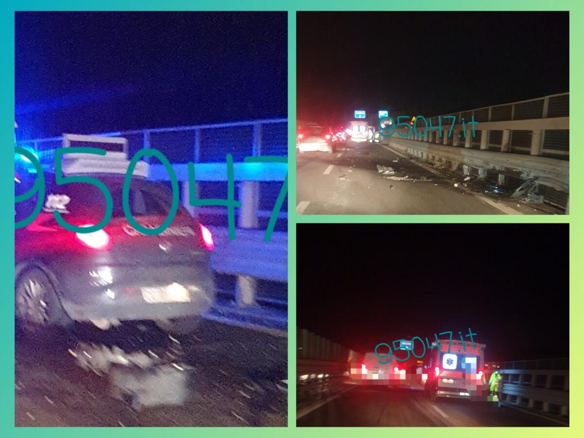 PERDE IL CONTROLLO DELL'AUTO SULLA SS121 E FINISCE CONTRO IL GUARD-RAIL, SI STACCA UNA RUOTA - 