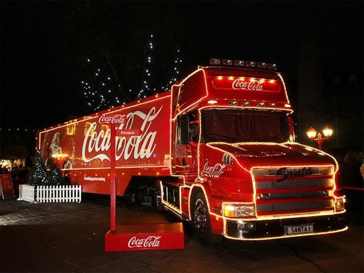 OGGI E DOMANI A CATANIA, IL CAMION DELLA COCA COLA  CON VILLAGGIO DI BABBO NATALE (CON VILLAGGIO A TEMA) - 