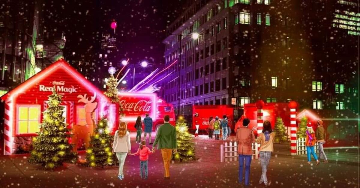 IL CAMION DELLA COCA COLA DOMANI  A CATANIA PER NATALE (CON VILLAGGIO A TEMA) - 