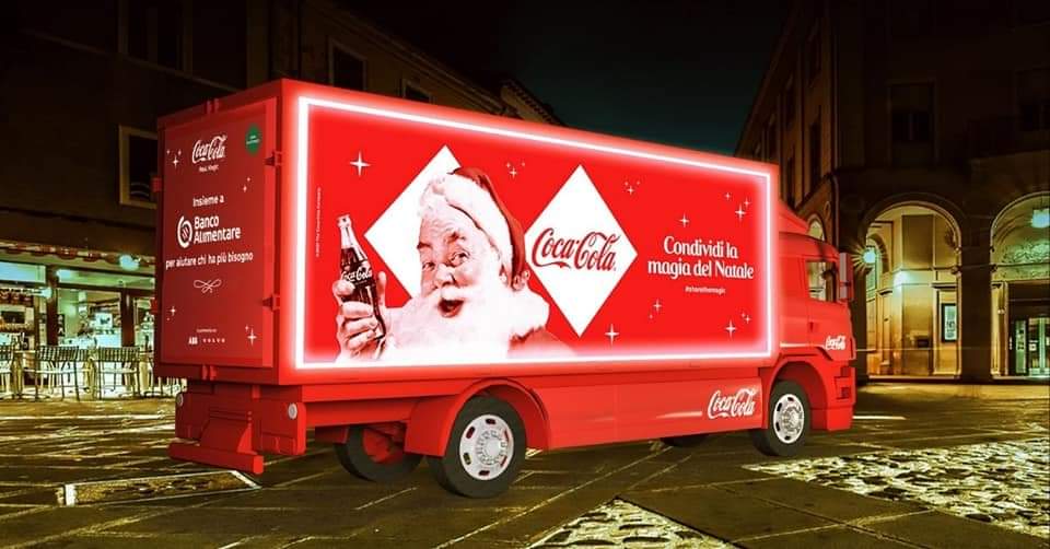IL CAMION DELLA COCA COLA DOMANI  A CATANIA PER NATALE (CON VILLAGGIO A TEMA)