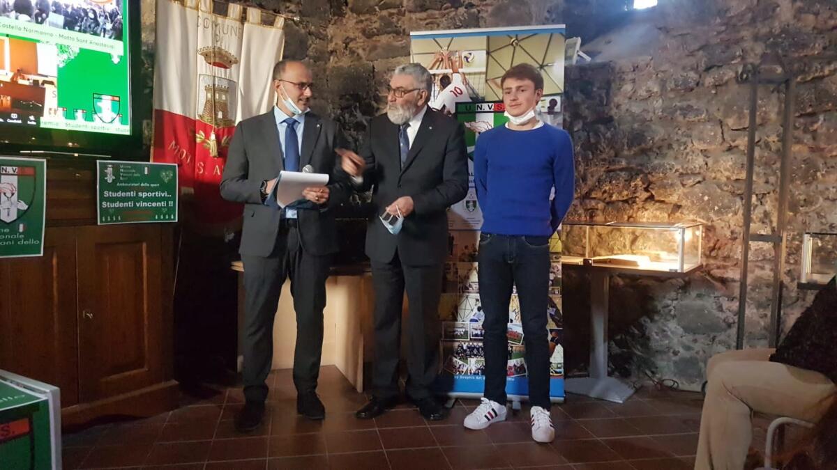 PREMIO UNIONE NAZIONALE VETERANI DELLO SPORT, TRA I VINCITORI IL MOTTESE SALVATORE CANGEMI - 