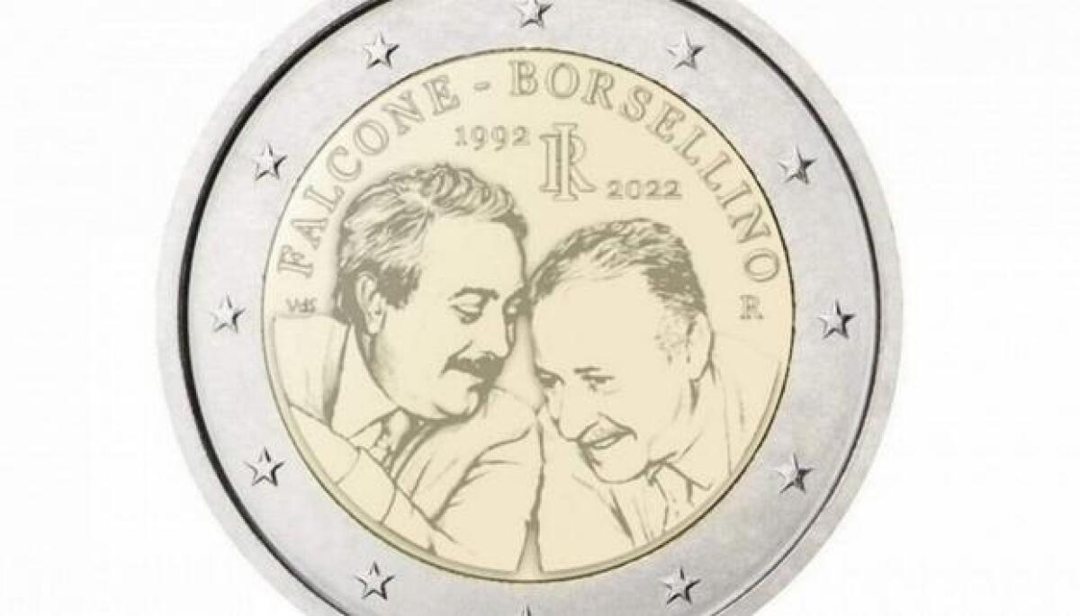 IN CIRCOLAZIONE LA MONETA DA 2 EURO CON FALCONE E BORSELLINO - 