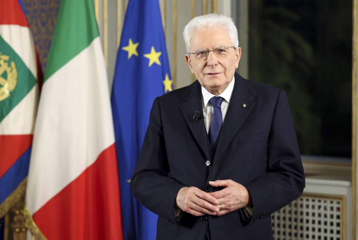 Sergio Mattarella rieletto Presidente della Repubblica italiana. - 