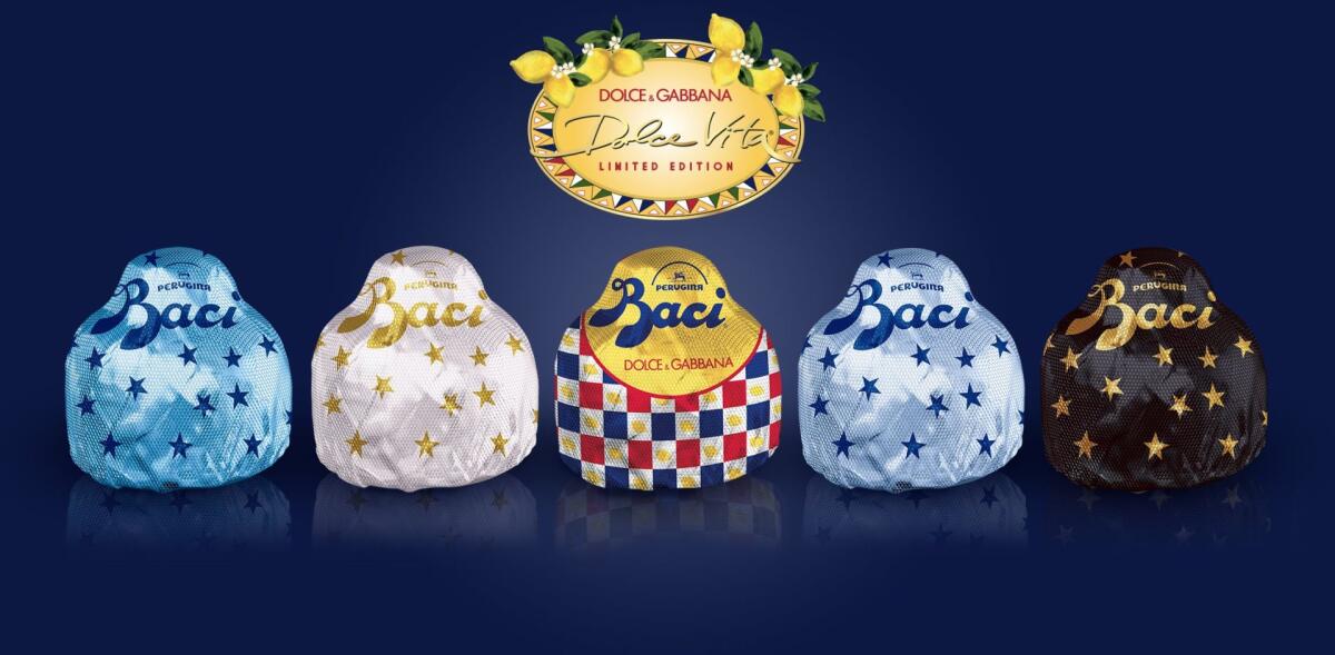 I BACI PERUGINA COMPIONO 100 ANNI, UNA CONFEZIONE SPECIALE FIRMATA DOLCE&GABBANA PER FESTEGGIARE - 
