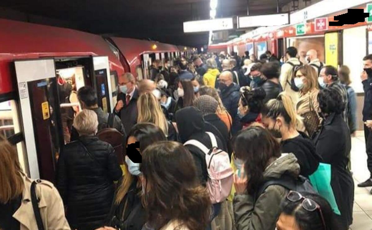 RICEVIAMO E PUBBLICHIAMO UNA LETTERA SULL'AFFOLLAMENTO SUI TRENI FCE - 