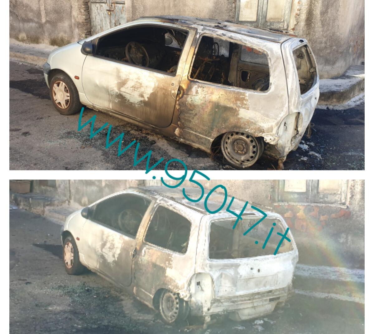 PATERNO': AUTO A FUOCO NELLA NOTTE, FORSE UN PETARDO ALL’ORIGINE DEL DOLO - 