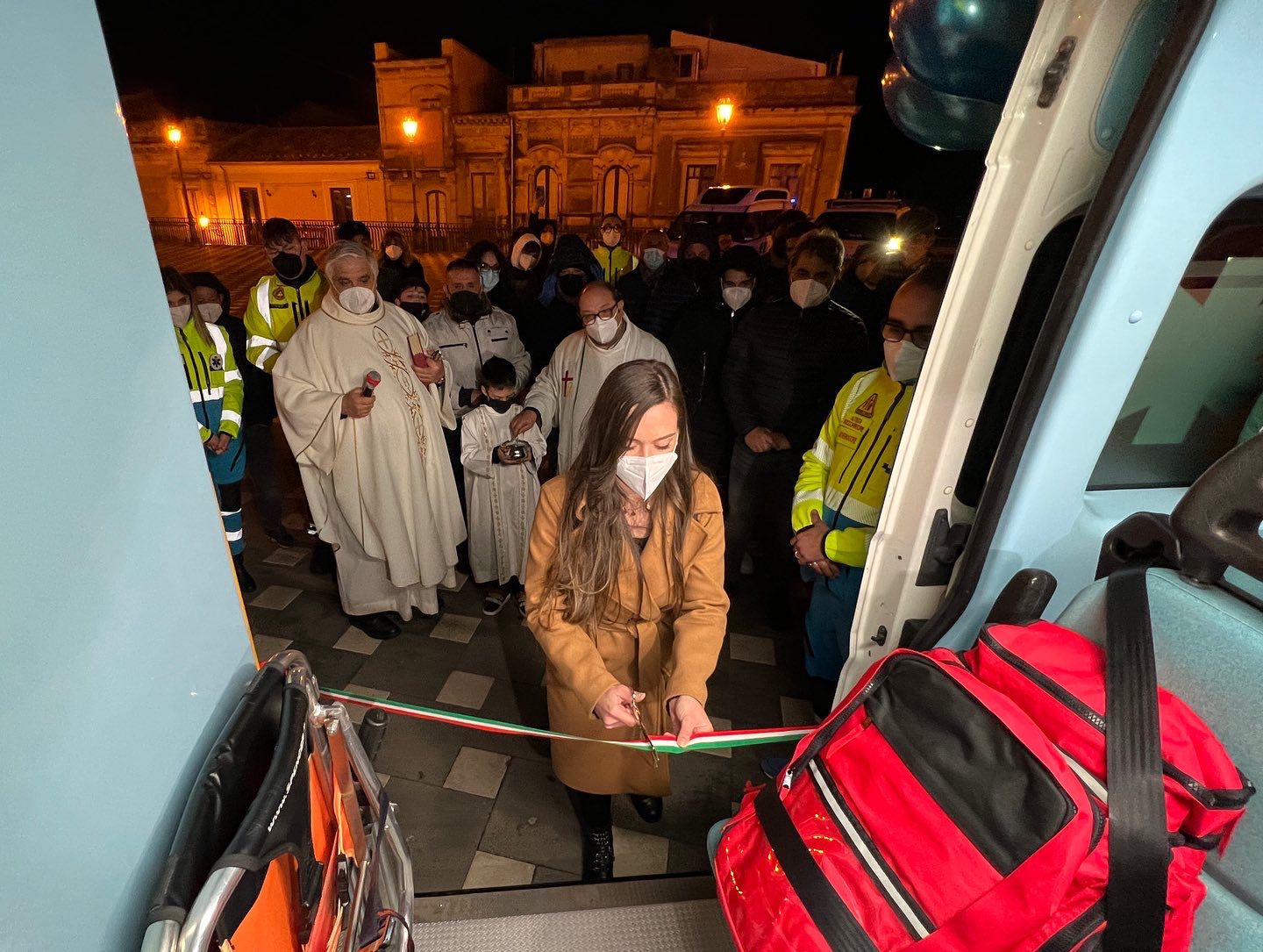 INAUGURATE DUE AMBULANZE DALLA MISERICORDIA DI SANTA MARIA DI LICODIA