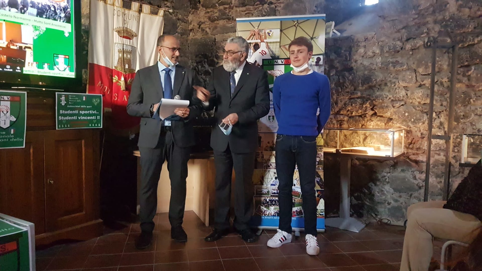 PREMIO UNIONE NAZIONALE VETERANI DELLO SPORT, TRA I VINCITORI IL MOTTESE SALVATORE CANGEMI