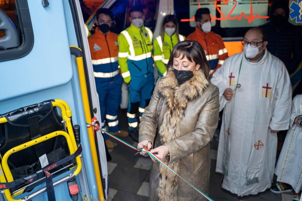 INAUGURATE DUE AMBULANZE DALLA MISERICORDIA DI SANTA MARIA DI LICODIA
