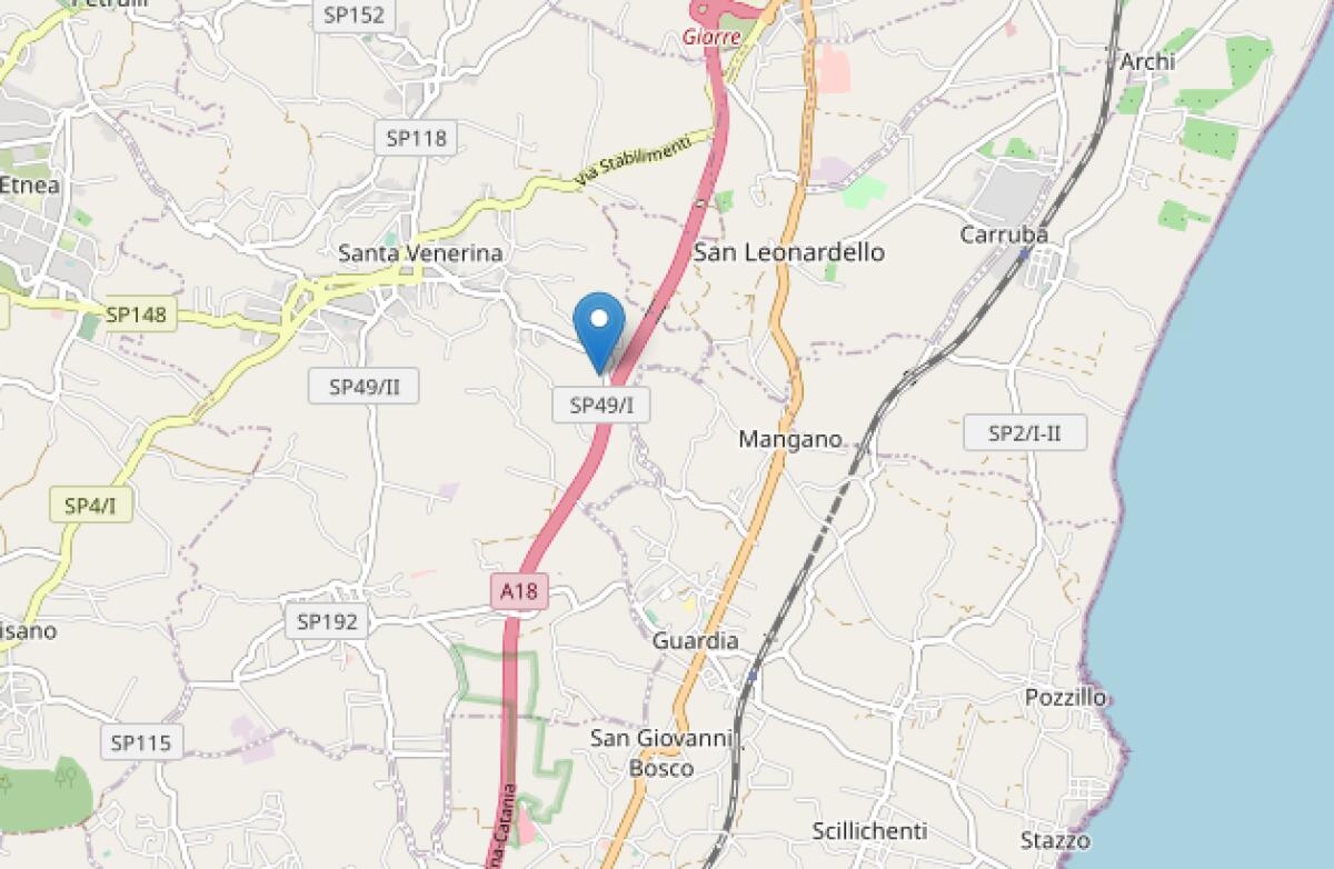 FORTE SCOSSA DI MAGNITUDO 3.3 CON EPICENTRO A SANATA VENERINA - 