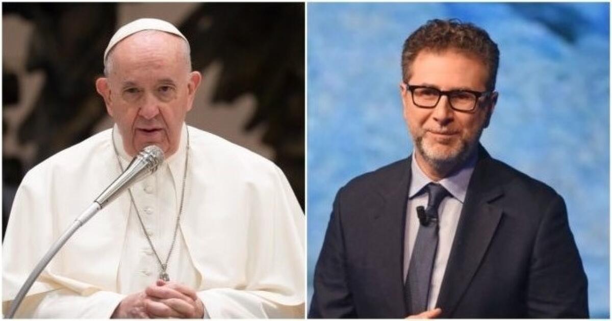 PAPA FRANCESCO STASERA ALLE 20 DA FABIO FAZIO A "CHE TEMPO CHE FA" - 