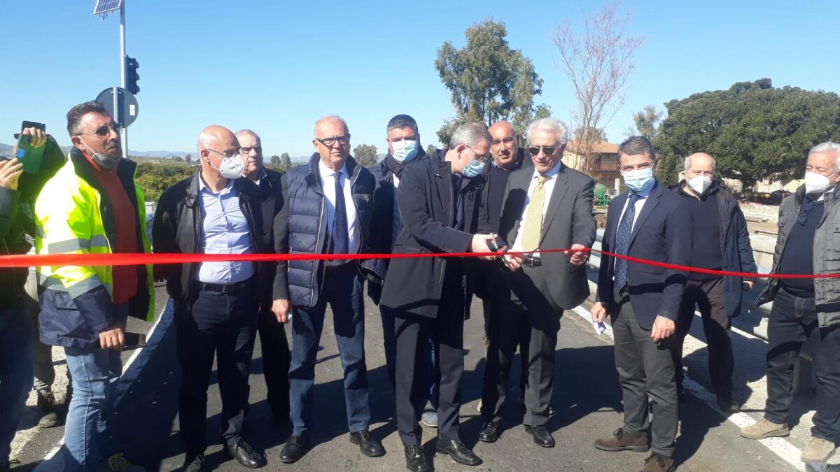 CONSEGNATO IL RISTRUTTURATO PONTE PALMERI SULLA SP 74/II AL CONFINE FRA I TERRITORI DI RAMACCA E PATERNÒ - 