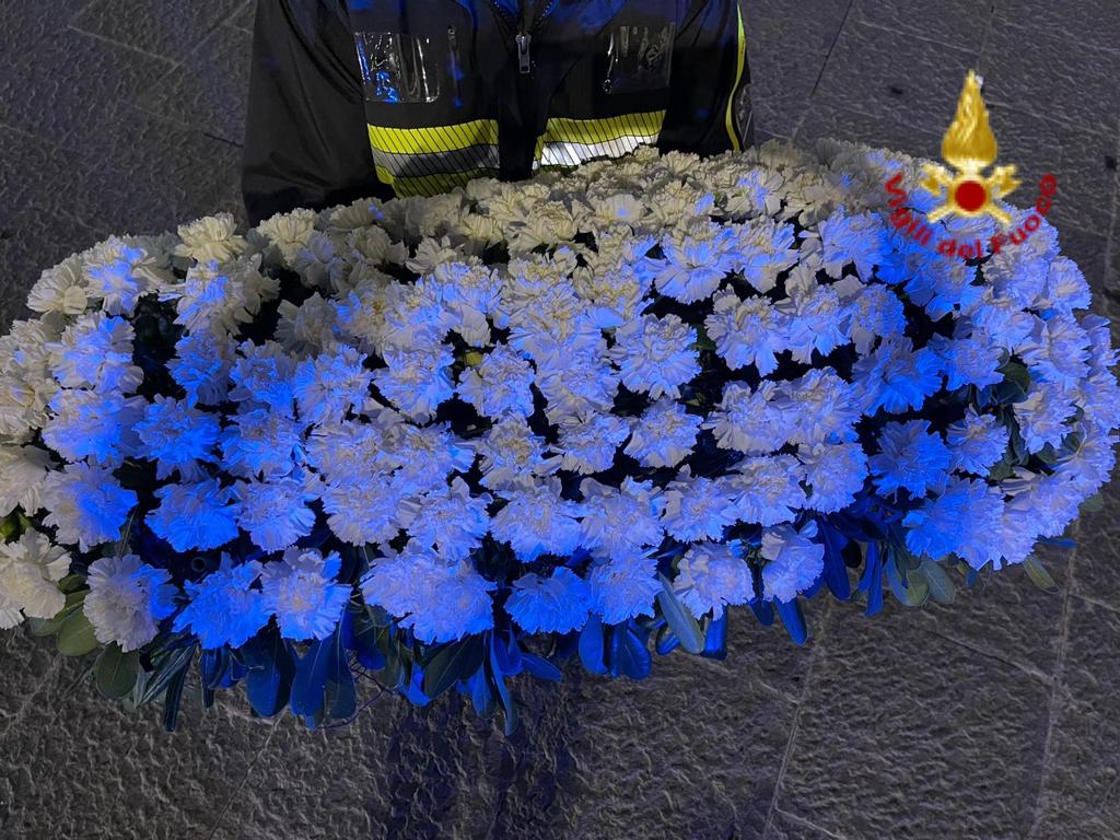 CATANIA, I VIGILI DEL FUOCO RENDONO OMAGGIO A SANT’AGATA